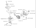 Page B Diagram and Parts List for 325 P4 X-Series 2001-02 Husqvarna Pole Saw
