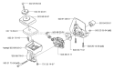 Page B Diagram and Parts List for 323P4 323 P4 2002-05 Husqvarna Pole Saw