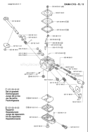 Page C Diagram and Parts List for 323P4 323 P4 2002-05 Husqvarna Pole Saw