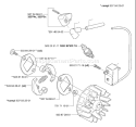 Page D Diagram and Parts List for 323P4 323 P4 2002-05 Husqvarna Pole Saw