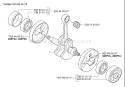 Page G Diagram and Parts List for 323P4 323 P4 2002-05 Husqvarna Pole Saw