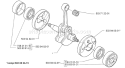 Page C Diagram and Parts List for 322L 322 L 2000-01 Husqvarna Trimmer