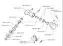 Page H Diagram and Parts List for 322L 322 L 2000-01 Husqvarna Trimmer