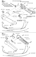 Page P Diagram and Parts List for 325RDX 325 RDX 2002-01 Husqvarna Trimmer