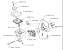 Page C Diagram and Parts List for 322C 322 C 1999-03 Husqvarna Trimmer