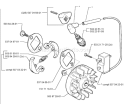 Page D Diagram and Parts List for 322C 322 C 1999-03 Husqvarna Trimmer