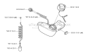 Fuel Tank Diagram and Parts List for 326RJX 2006-04 Husqvarna Brush Cutter