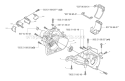 Crankcase Diagram and Parts List for 326RJX 2006-04 Husqvarna Brush Cutter