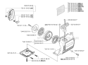 Starter 2 Diagram and Parts List for 326RJX 2007-01 Husqvarna Brush Cutter