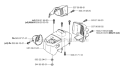 Cylinder Cover Diagram and Parts List for 326RJX 2007-01 Husqvarna Brush Cutter