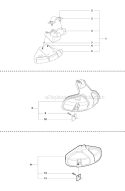 Accessories 2 Diagram and Parts List for 326RJX 2009-05 Husqvarna Brush Cutter