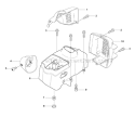 Cover 2 Diagram and Parts List for 326RJX 2009-05 Husqvarna Brush Cutter