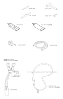 Accessories 1 Diagram and Parts List for 326RX 2002-02 Husqvarna Brush Cutter