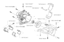 Crankcase Diagram and Parts List for 326RX 2002-02 Husqvarna Brush Cutter