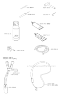 Accessories 1 Diagram and Parts List for 326RX 2004-03 Husqvarna Brush Cutter
