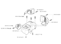 Cover Diagram and Parts List for 326RX 2004-03 Husqvarna Brush Cutter