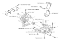 Crankcase Diagram and Parts List for 326RX 2007-01 Husqvarna Brush Cutter