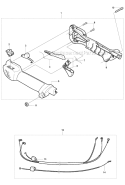 Throttle Controls 2 Diagram and Parts List for 326RX 2009-05 Husqvarna Brush Cutter