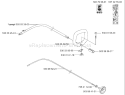 Page D Diagram and Parts List for 326C 326 C 2001-03 Husqvarna Trimmer