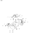 Part Location Diagram of 544908501 Husqvarna Washer