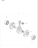 Page F Diagram and Parts List for 326ES 326 ES 2008-04 Husqvarna Edger