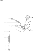 Page H Diagram and Parts List for 326ES 326 ES 2008-04 Husqvarna Edger