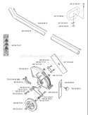 Page K Diagram and Parts List for 326 E X-Series E-Tech 2 -2001-03 Husqvarna Edger