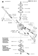 Page C Diagram and Parts List for 326 E X-Series E-Tech 2 -2001-03 Husqvarna Edger