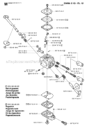 Page C Diagram and Parts List for 326 E X-Series E-Tech 2 -2002-02 Husqvarna Edger