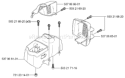 Page D Diagram and Parts List for 326 HDA 55 X-Series 2004-01 Husqvarna Hedge Trimmer