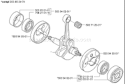 Page F Diagram and Parts List for 326 HDA 55 X-Series 2004-01 Husqvarna Hedge Trimmer