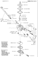 Page C Diagram and Parts List for 326 HD 60 X-Series 2002-02 Husqvarna Hedge Trimmer