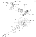 Page B Diagram and Parts List for 326 HD 60 X-Series 2003-01 Husqvarna Hedge Trimmer