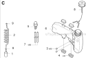 Page H Diagram and Parts List for 326 HD 60 X-Series 2003-01 Husqvarna Hedge Trimmer