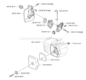 Page B Diagram and Parts List for 326 HD 75 X-Series 2003-01 Husqvarna Hedge Trimmer