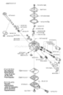 Page C Diagram and Parts List for 326 HD 75 X-Series 2003-01 Husqvarna Hedge Trimmer