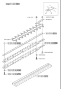 Page G Diagram and Parts List for 326 HD 75 X-Series 2003-01 Husqvarna Hedge Trimmer