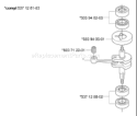 Page F Diagram and Parts List for 326 HD 75x 2006-07 Husqvarna Hedge Trimmer