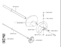 Page L Diagram and Parts List for 326HE3 326 HE 3 E-tech 2 -2001-09 Husqvarna Hedge Trimmer