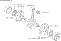 Page F Diagram and Parts List for 326 HE 3 X-Series 2004-01 Husqvarna Hedge Trimmer