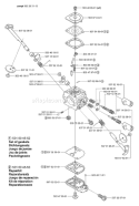 Page D Diagram and Parts List for 326HE4 326 HE 4 E-tech 2 -2001-09 Husqvarna Hedge Trimmer