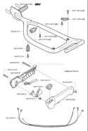 Page J Diagram and Parts List for 326 HS 75 X-Series 2002-01 Husqvarna Hedge Trimmer