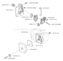 Page B Diagram and Parts List for 326 HS 75 X-Series 2002-01 Husqvarna Hedge Trimmer