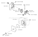 Page B Diagram and Parts List for 326 HS 75 X-Series 2003-01 Husqvarna Hedge Trimmer