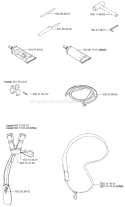 Page B Diagram and Parts List for 326L 326 L 2001-03 Husqvarna Trimmer