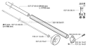 Part Location Diagram of 537234803 Husqvarna Shaft P4