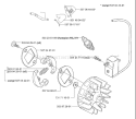 Page J Diagram and Parts List for 326 P4 X-Series 2001-09 Husqvarna Pole Saw