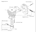 Page K Diagram and Parts List for 326 P4 X-Series 2001-09 Husqvarna Pole Saw
