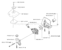 Page B Diagram and Parts List for 326 P4 X-Series 2001-09 Husqvarna Pole Saw
