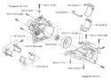 Page E Diagram and Parts List for 326 P4 X-Series 2001-09 Husqvarna Pole Saw